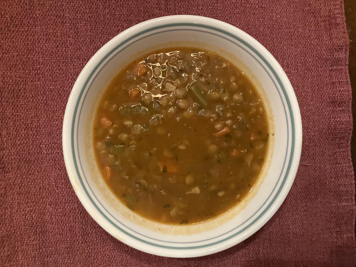 Lentil soup